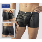 Leder imitatie heren boxer short