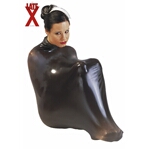 Latex Saunazak Zwart