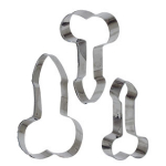 Cookie Cutter Penis (3pcs) / uitsteker