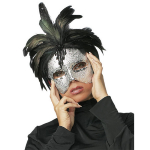 Veren masker zilver