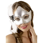 Zilverkleurig masker