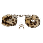 Furry Love Cuffs Leopard