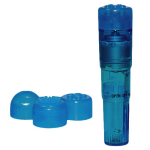 Pocker rocket massager blauw