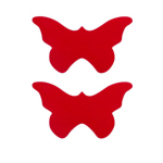 Nipple Sticker - Rode Butterfly